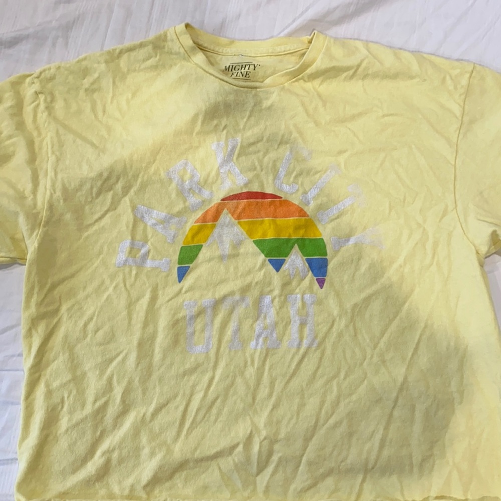 yellow park city, utah shirt
